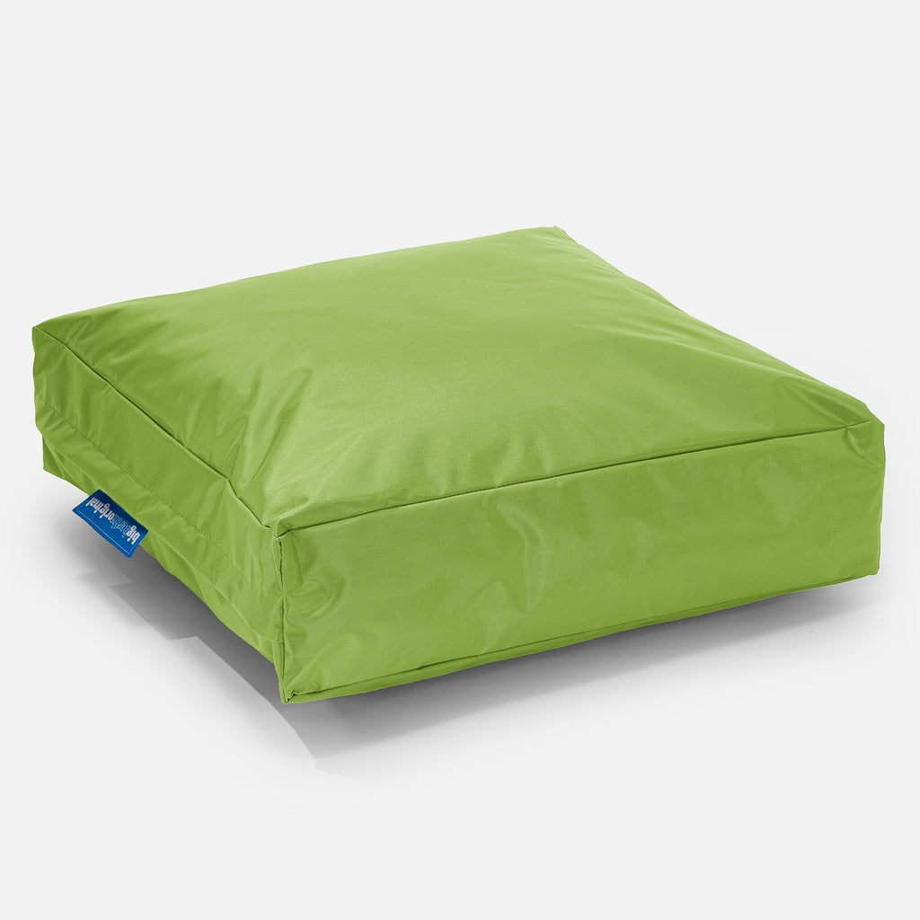 SmartCanvas™ Groot Vloerkussen Buiten - Limoengroen 01