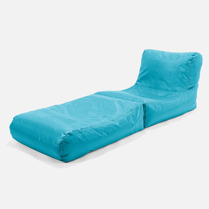 SmartCanvas™ Ligbed Zitzak Stoel - Aqua 02