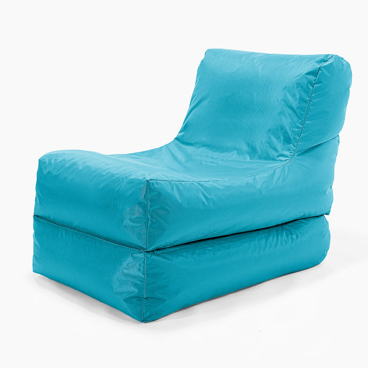 SmartCanvas™ Ligbed Zitzak Stoel - Aqua 03