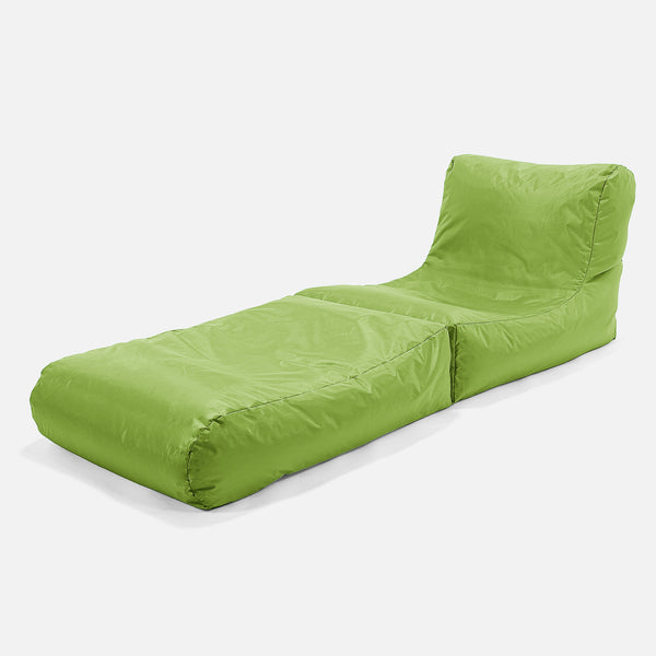 SmartCanvas™ Ligbed Zitzak Stoel - Limoengroen 01
