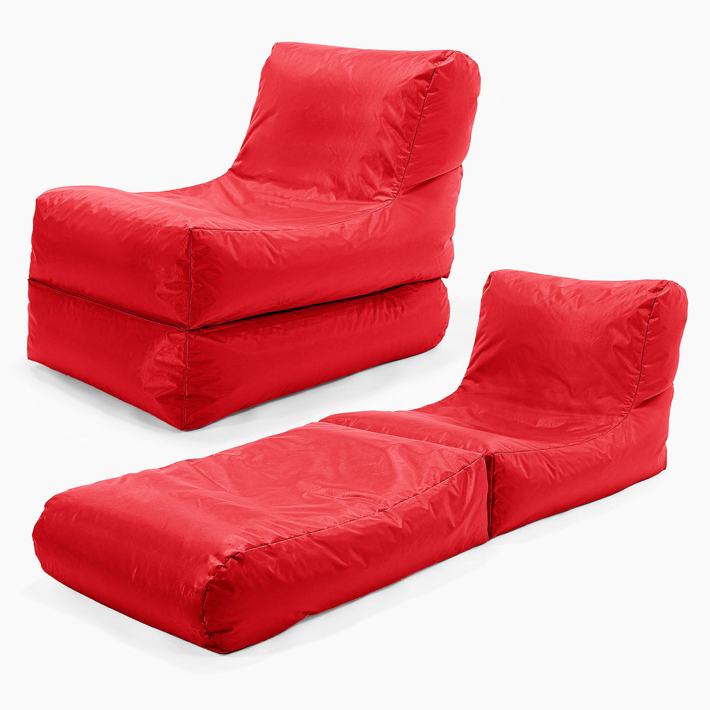 SmartCanvas™ Ligbed Zitzak Stoel - Rood 01