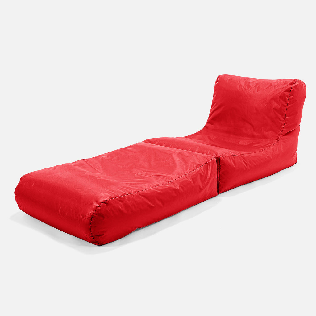 SmartCanvas™ Ligbed Zitzak Stoel - Rood 02