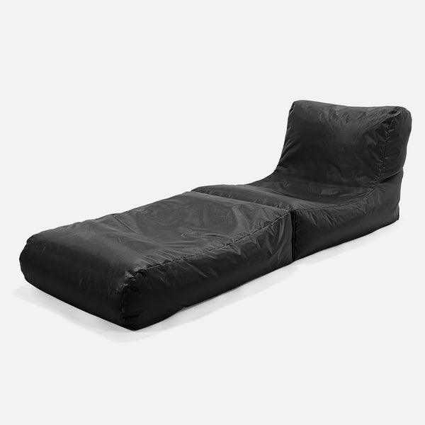 SmartCanvas™ Ligbed Zitzak Stoel - Zwart 01
