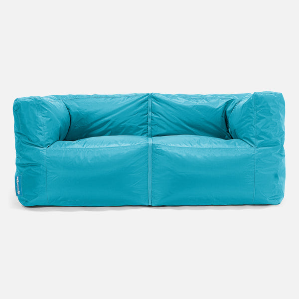 SmartCanvas™ Modulaire Bank Zitzak 2 stuks - Aqua 01