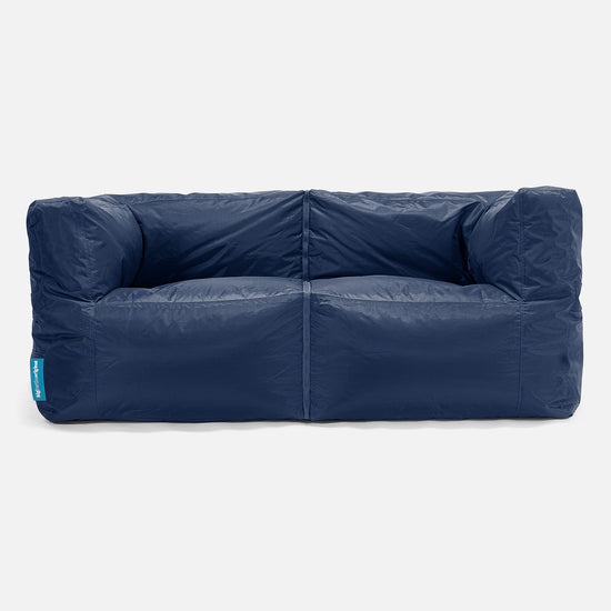 SmartCanvas™ Modulaire Bank Zitzak 2 stuks - Marineblauw 01