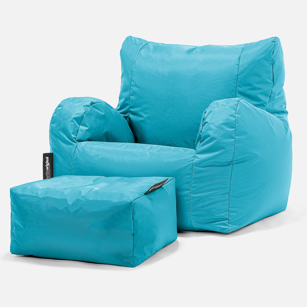 SmartCanvas™ Zitzak Fauteuil - Aqua 02