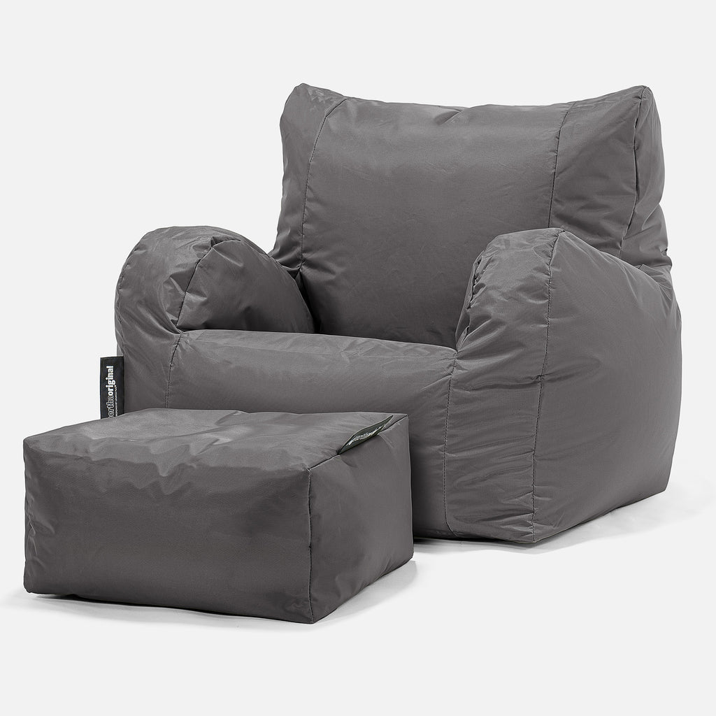 SmartCanvas™ Zitzak Fauteuil - Graphite 02