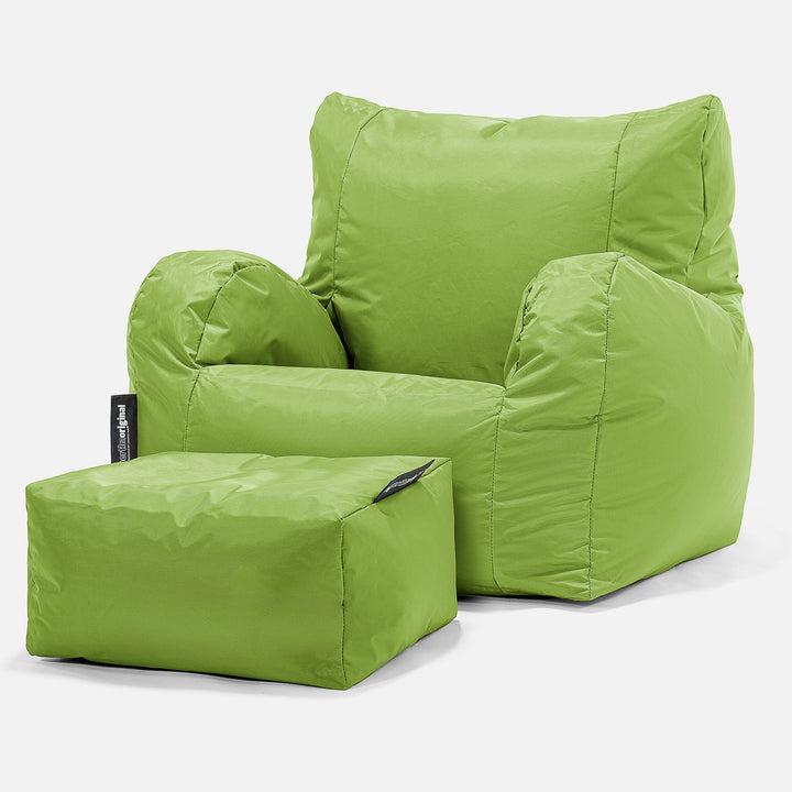 SmartCanvas™ Zitzak Fauteuil - Limoengroen 02