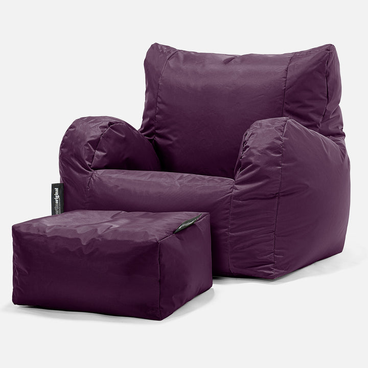 SmartCanvas™ Zitzak Fauteuil - Paars 02