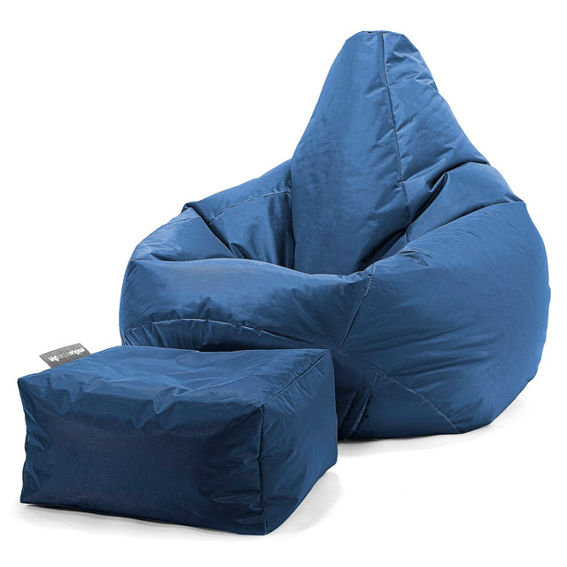 Zitzak Gaming Stoel - SmartCanvas™ Marineblauw 02