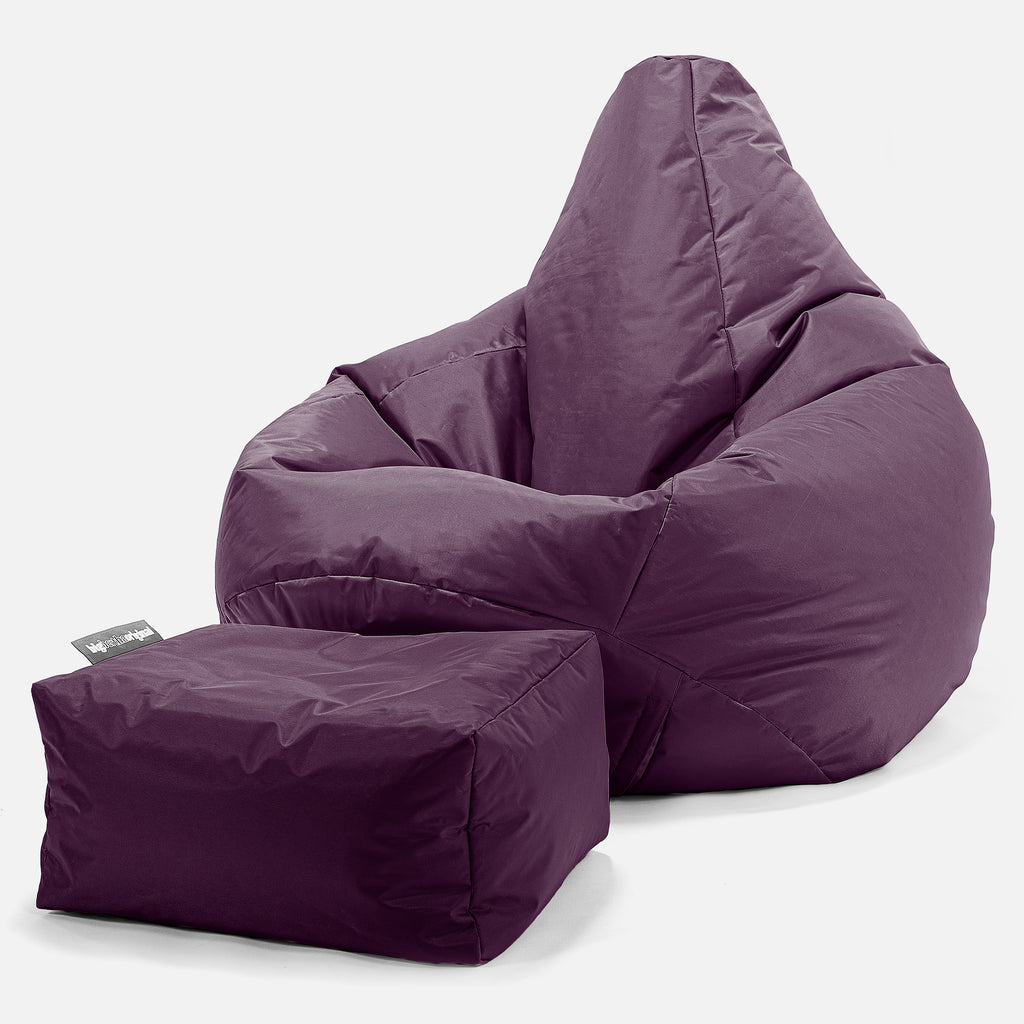 SmartCanvas™ Zitzak Gaming Stoel - Paars 01