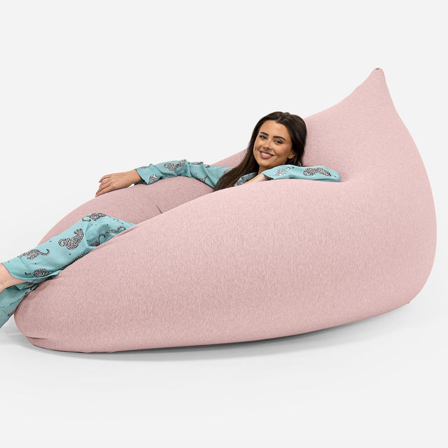 Enorme Zitzak Venti XXL - Stretchy Katoen Baby Roze 01