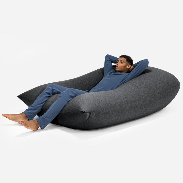 Enorme Zitzak Venti XXL - Stretchy Katoen Graphite 02