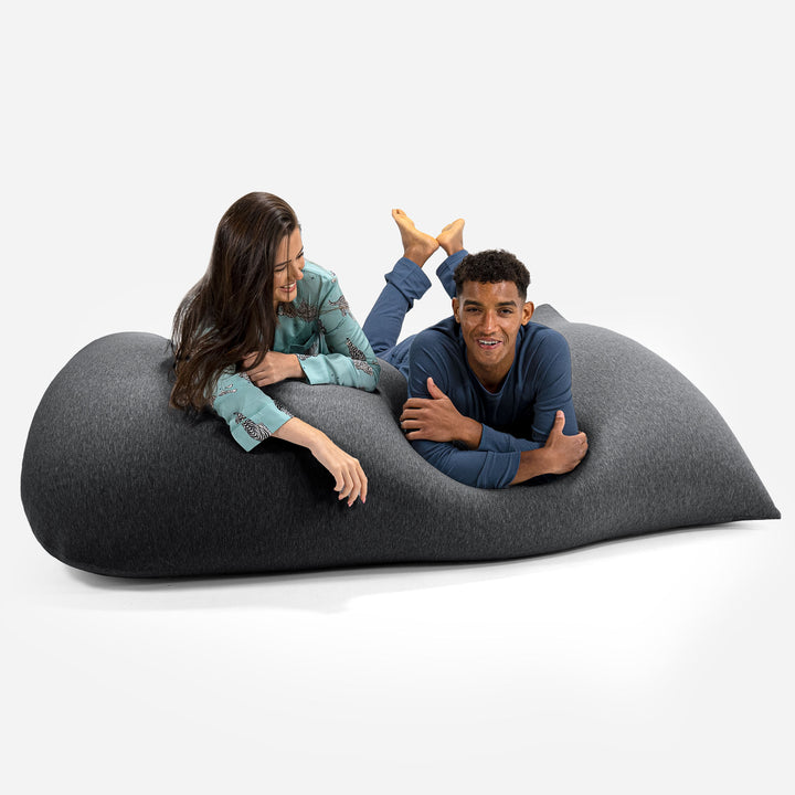 Enorme Zitzak Venti XXL - Stretchy Katoen Graphite 03