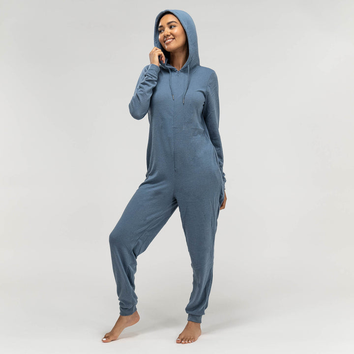 Jersey Dames Onesie Blauw Maat XS L Blauw Big Bertha Original NL
