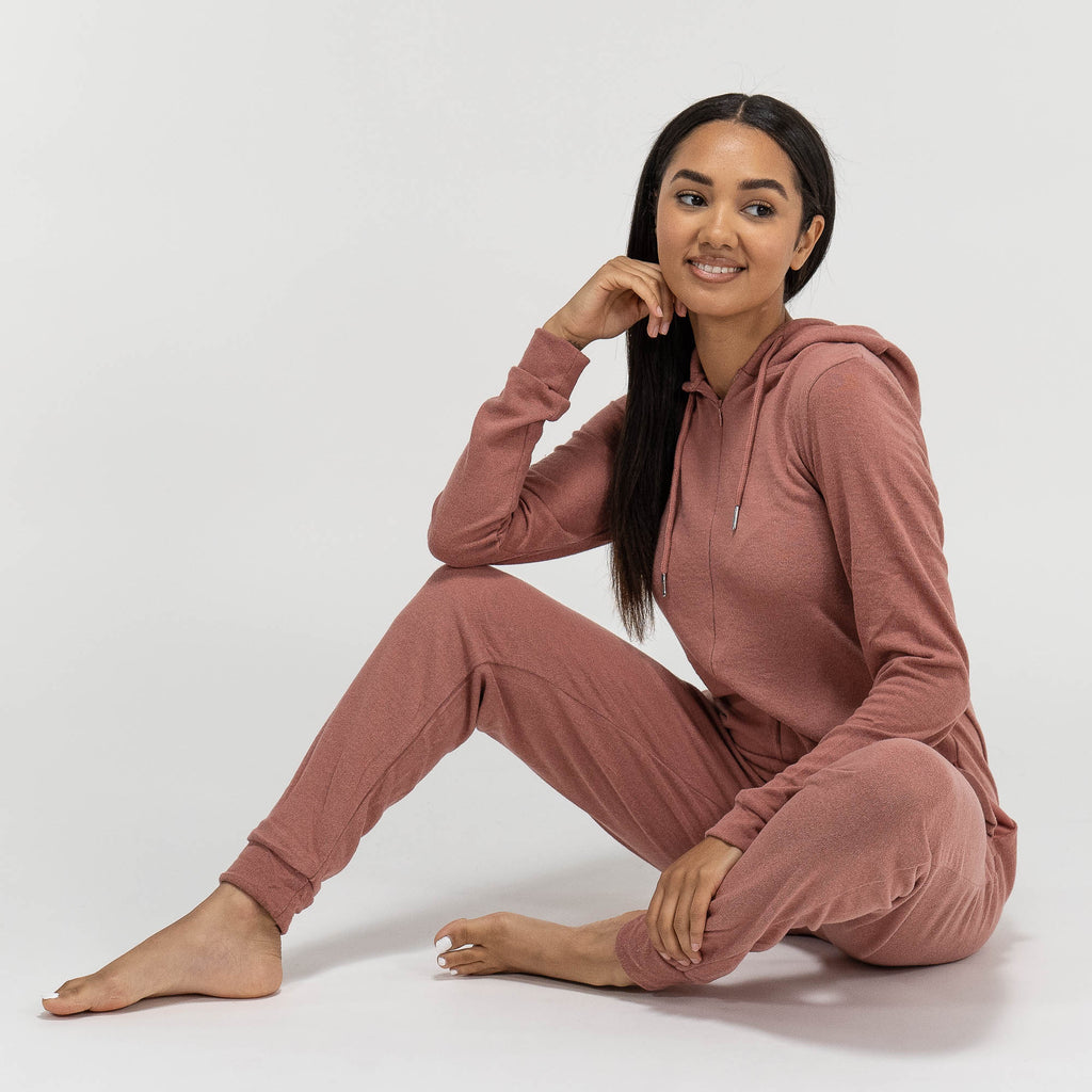 Jersey Dames Onesie - Roze 04