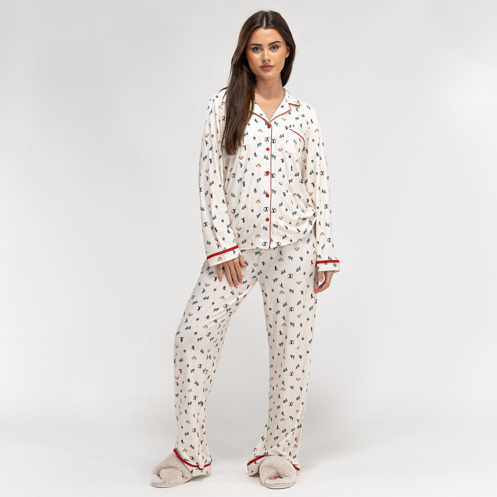 Jersey Dames Pyjama - Skiscène 01