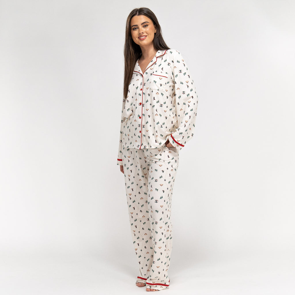 Jersey Dames Pyjama - Skiscène 02