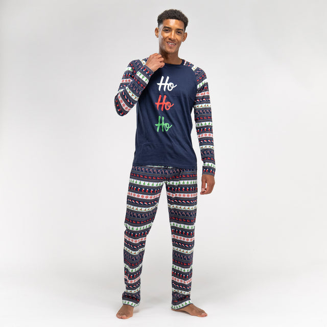 Jersey Heren Pyjama - Fairisle-print 01