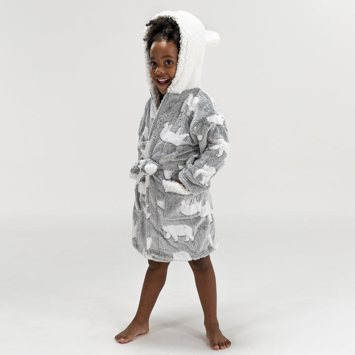 Kinderen Fleece-kamerjas - Ijsbeer 01