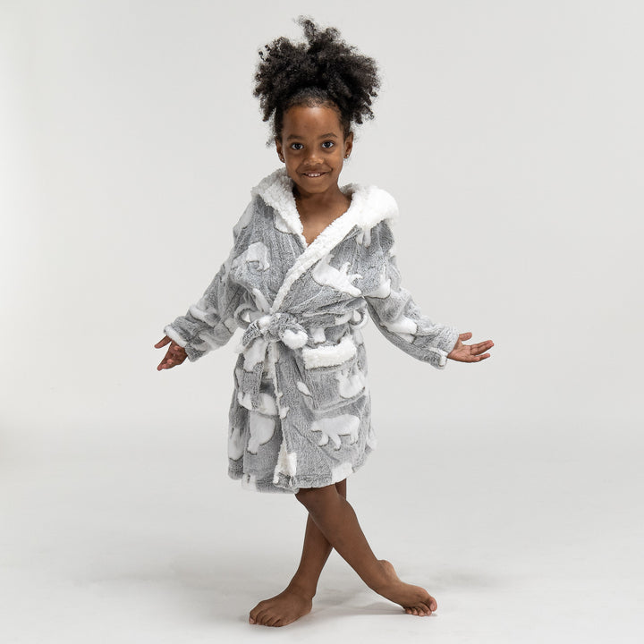 Kinderen Fleece-kamerjas - Ijsbeer 05