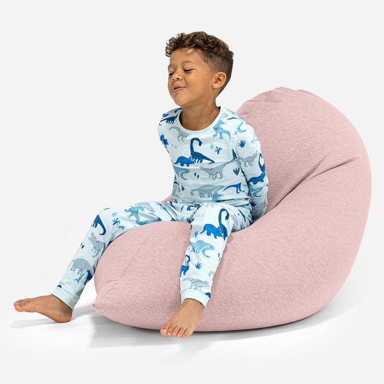 Kinderzitzak Tall 2-6 jaar oud - Stretchy Katoen Baby Roze 01