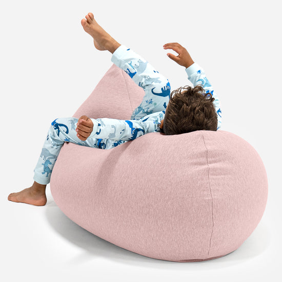 Kinderzitzak Tall 2-6 jaar oud - Stretchy Katoen Baby Roze 04
