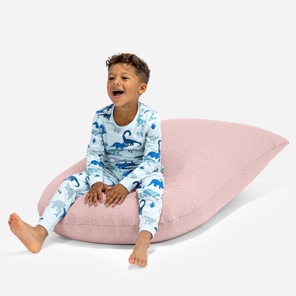 Kinderzitzak Tall 2-6 jaar oud - Stretchy Katoen Baby Roze 01