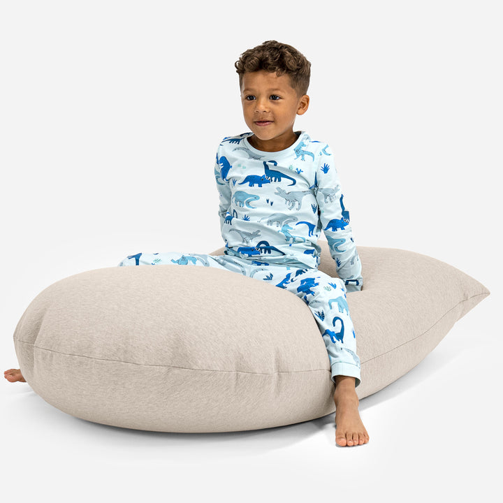 Kinderzitzak Tall 2-6 jaar oud - Stretchy Katoen Mink 03