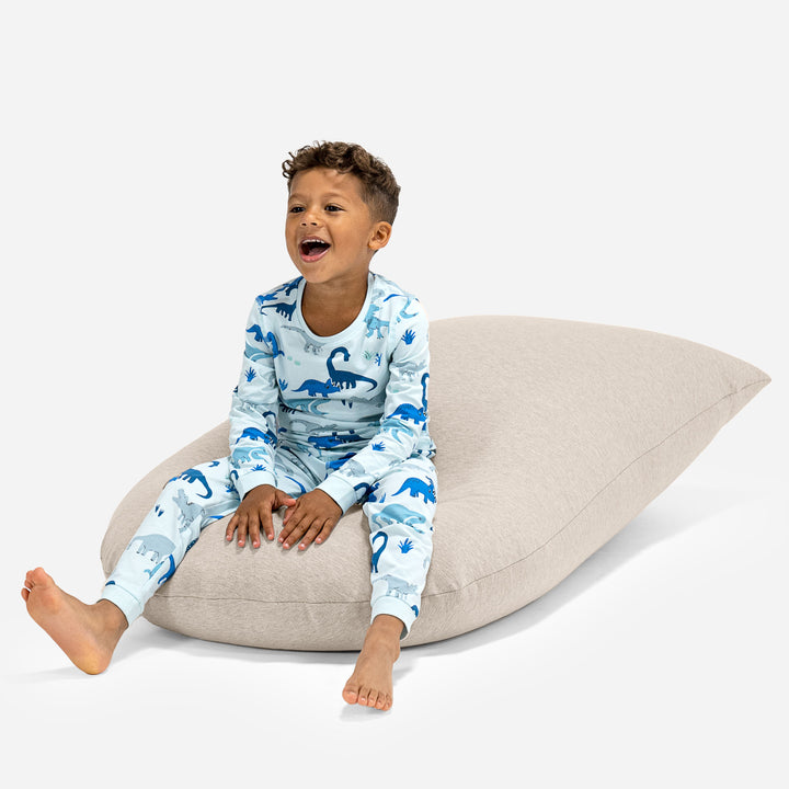 Kinderzitzak Tall 2-6 jaar oud - Stretchy Katoen Mink 05