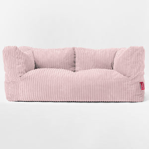 Albert 2-zitsbank Zitzak - Corduroy Blozen Roze