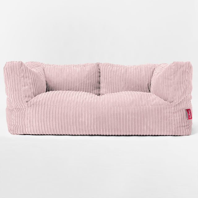 Albert' 2-zitsbank Zitzak - Corduroy Blozen Roze 01