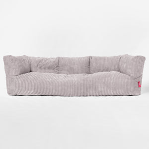 Albert 3-zitsbank Zitzak - Corduroy Zilvergrijs