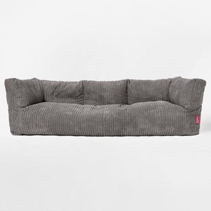 Albert 3-zitsbank Zitzak - Corduroy Graphite Grijs