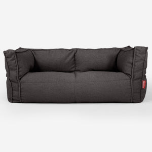 Albert 2-zitsbank Zitzak - Boucle Graphite Grijs