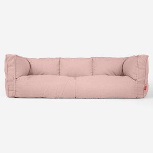 Albert 3-zitsbank Zitzak - Boucle Roze