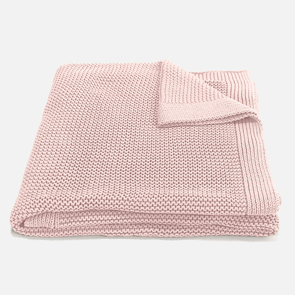 Bank Sierdeken - 100% Katoenen Ellos Baby Roze 01