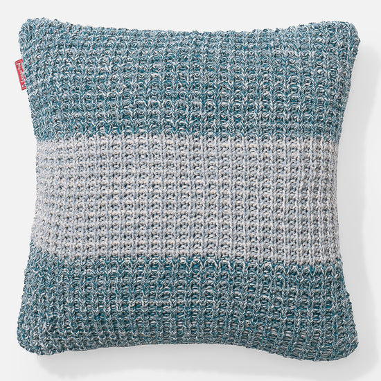 Kussen 47 x 47cm - 100% Katoenen Chester Blauw 01