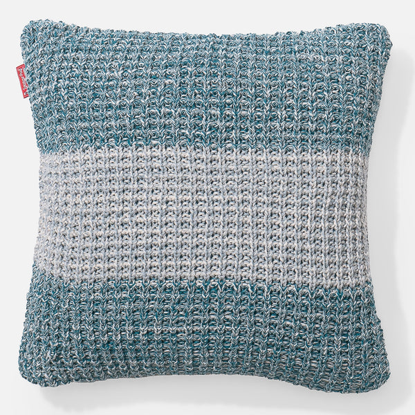 Kussen 47 x 47cm - 100% Katoenen Chester Blauw 01