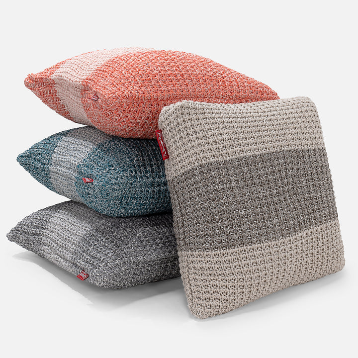 Kussen 47 x 47cm - 100% Katoenen Chester Blauw 03