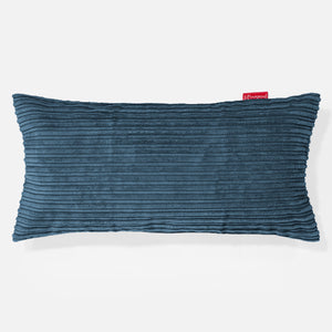 Gigantische Langwerpige Kussenhoes 40 x 70cm - Corduroy Marineblauw