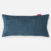 CloudSac 50 Gigantische Kussen met Vezel-latex Vlokvulling 40 x 80cm - Corduroy Marineblauw 01