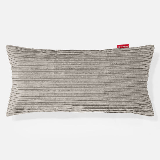 CloudSac 50 Gigantische Kussen met Vezel-latex Vlokvulling 40 x 80cm - Corduroy Mink 01