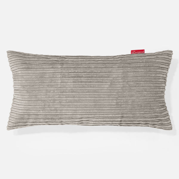 CloudSac 50 Gigantische Kussen met Vezel-latex Vlokvulling 40 x 80cm - Corduroy Mink 01