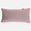 CloudSac 50 Gigantische Kussen met Vezel-latex Vlokvulling 40 x 80cm - Fluweel Roze 01