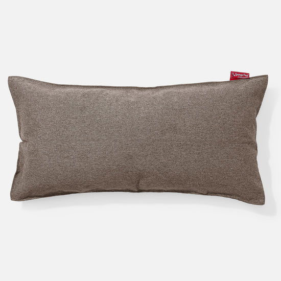 CloudSac 50 Gigantische Kussen met Vezel-latex Vlokvulling 40 x 80cm - Interalli Wol Biscuit 01