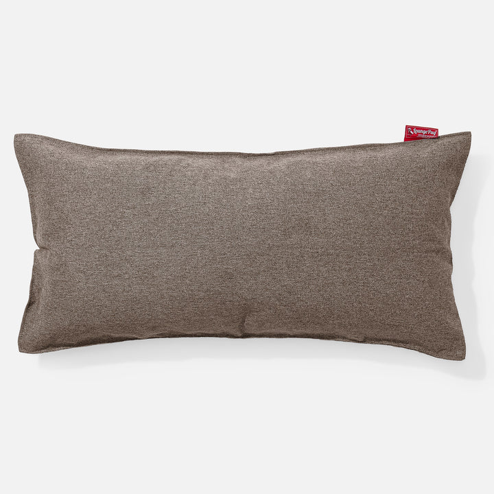 CloudSac 50 Gigantische Kussen met Vezel-latex Vlokvulling 40 x 80cm - Interalli Wol Biscuit 01