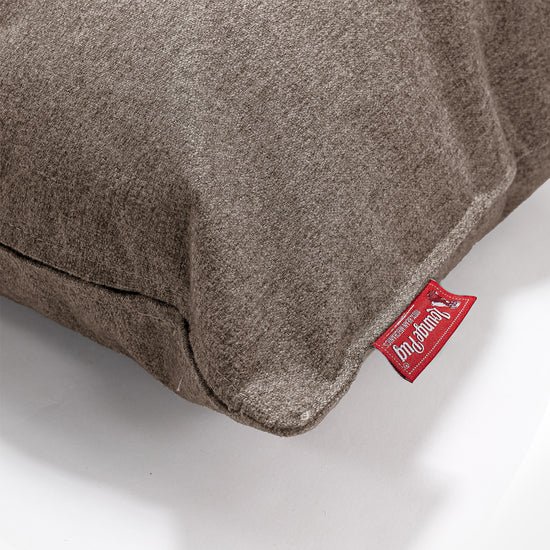 CloudSac 50 Gigantische Kussen met Vezel-latex Vlokvulling 40 x 80cm - Interalli Wol Biscuit 02