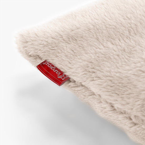 CloudSac 50 Gigantische Kussen met Vezel-latex Vlokvulling 40 x 80cm - Nepteddybont Mink 02