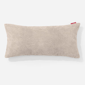 Gigantische Langwerpige Kussenhoes 40 x 70cm - Pompom Crème